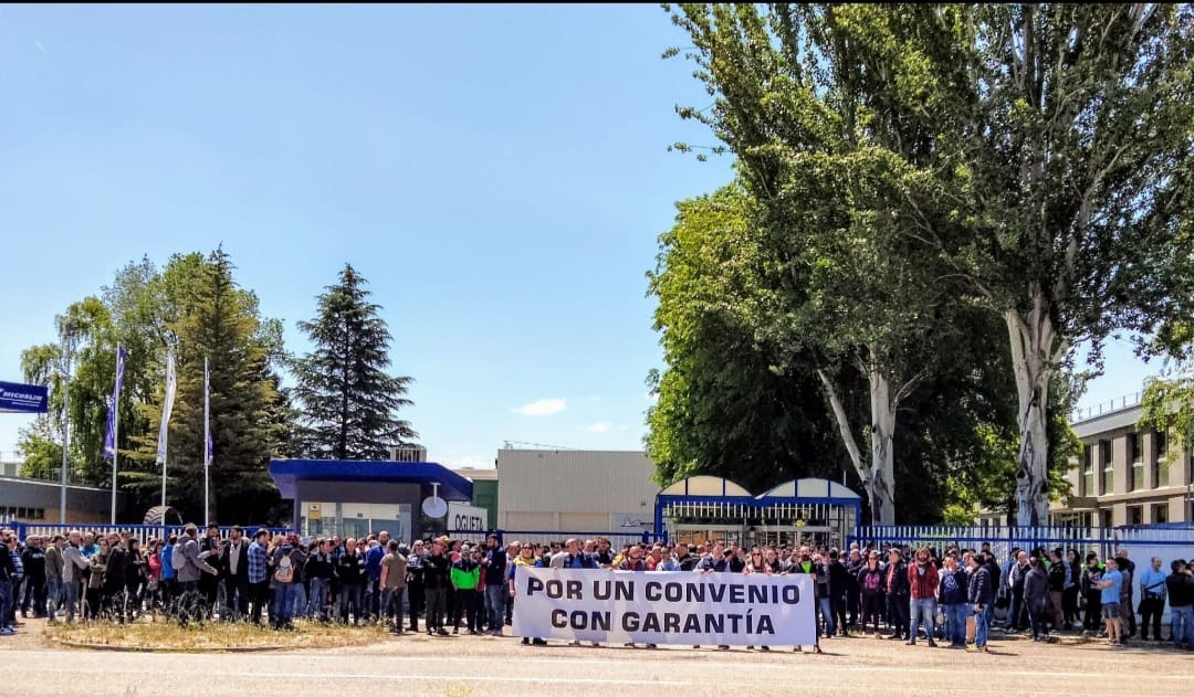Aranda: 📢 Desde UGT queremos agradecer la participación a todos los compañeros y compañeras.  POR UN CONVENIO CON GARANTÍA